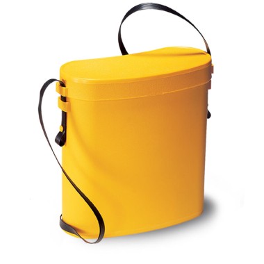 Binocolo giallo con custodia