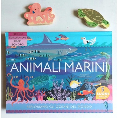 Libro sonoro Animali marini