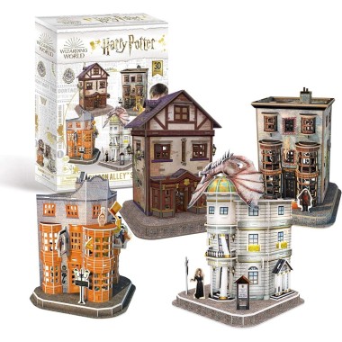 3D Puzzle Harry Potter - Diagon Alley set